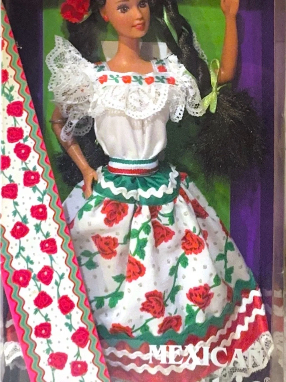 1995 Mexican Barbie Dolls of the World Collector Edition #14449 NRFB